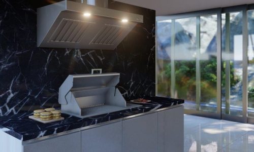 Signi Fires Stainless Steel Braai Extraction Canopy